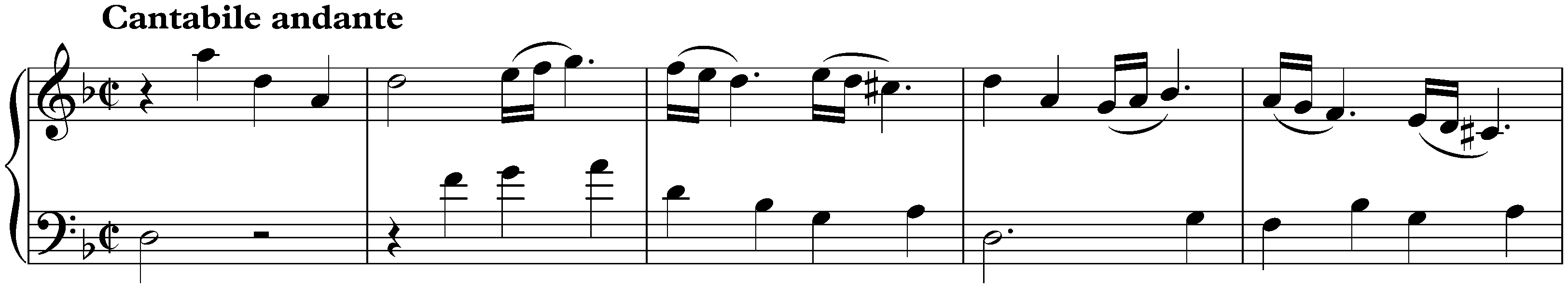 Sonata in D minor, K. 176