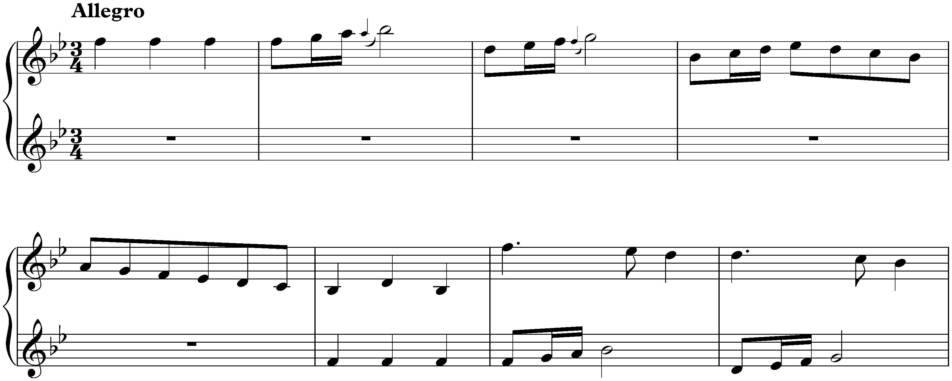 Sonata in B-flat major, K. 189