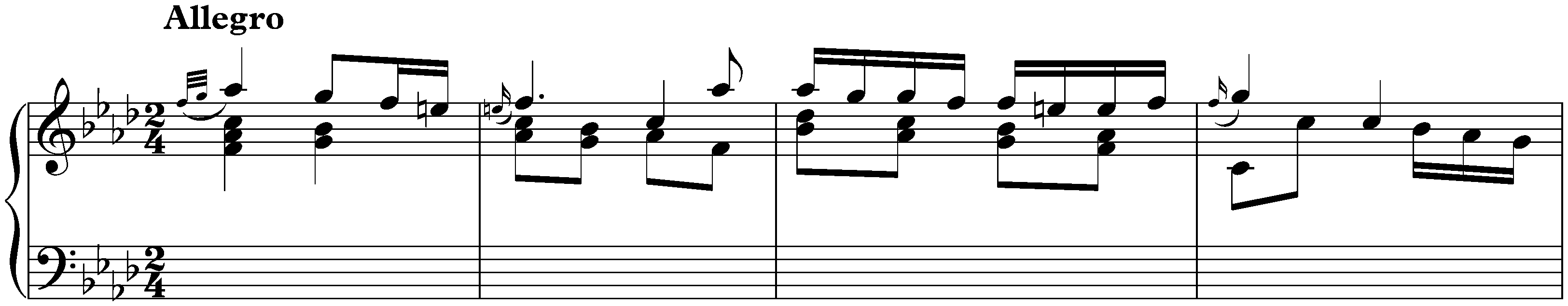 Sonata in F minor, K. 19