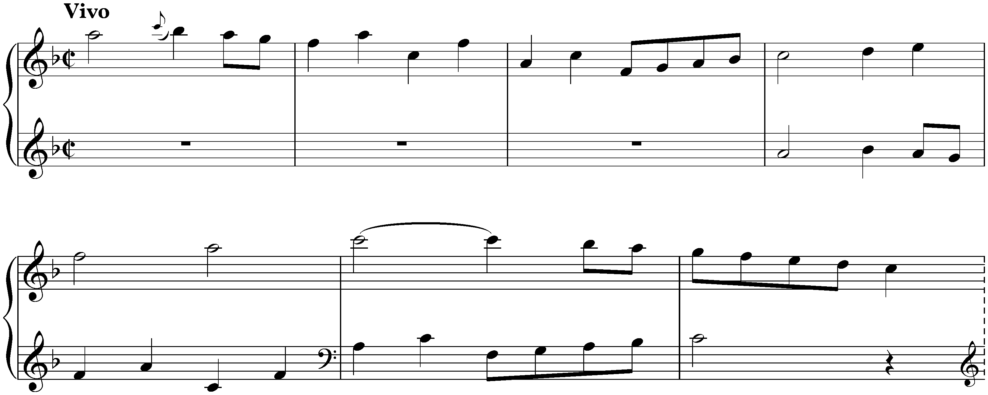 Sonata in F major, K. 195