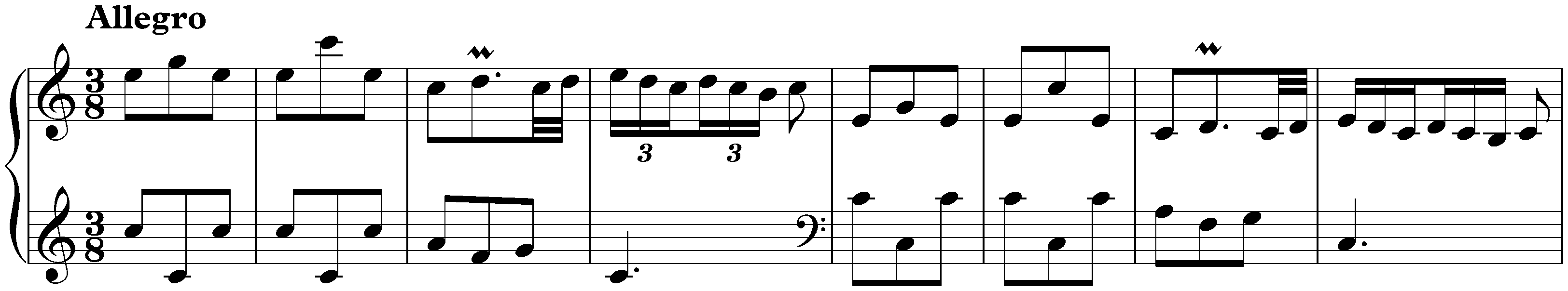 Sonata in C major, K. 231