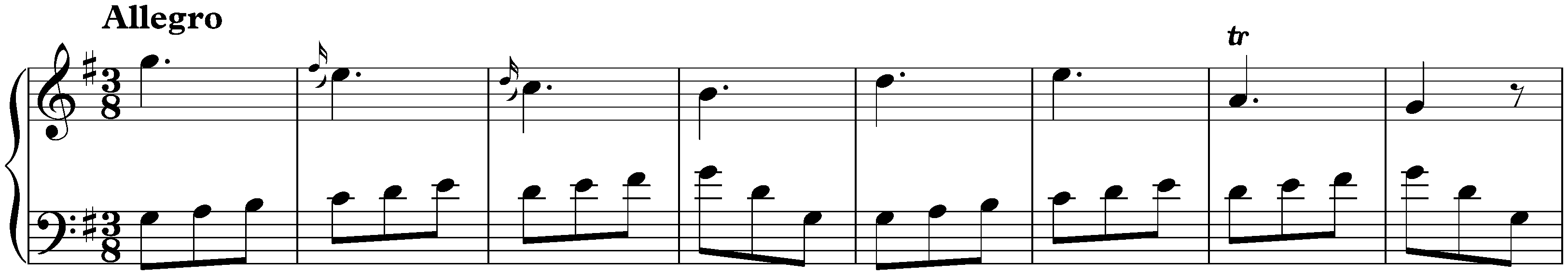 Sonata in G major, K. 235