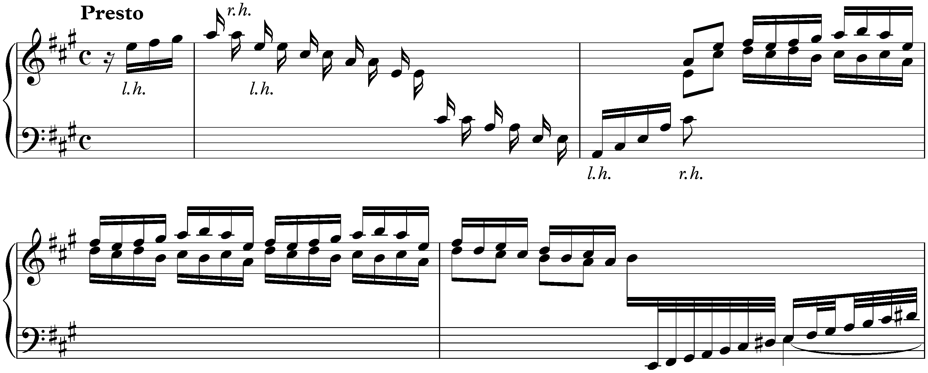 Sonata in A major, K. 24