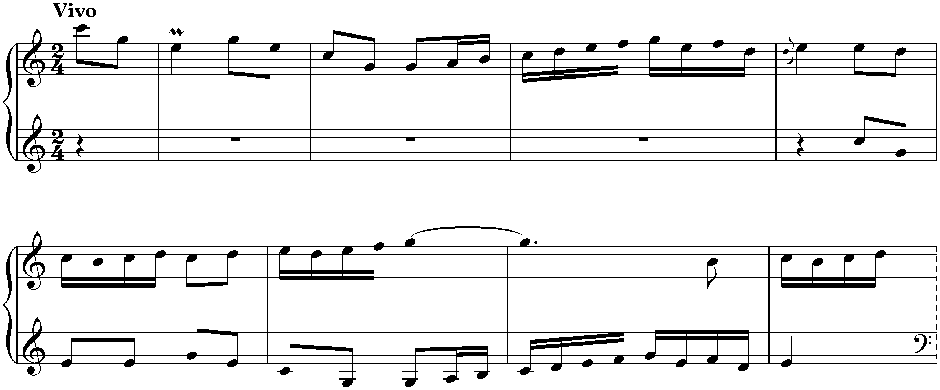 Sonata in C major, K. 242