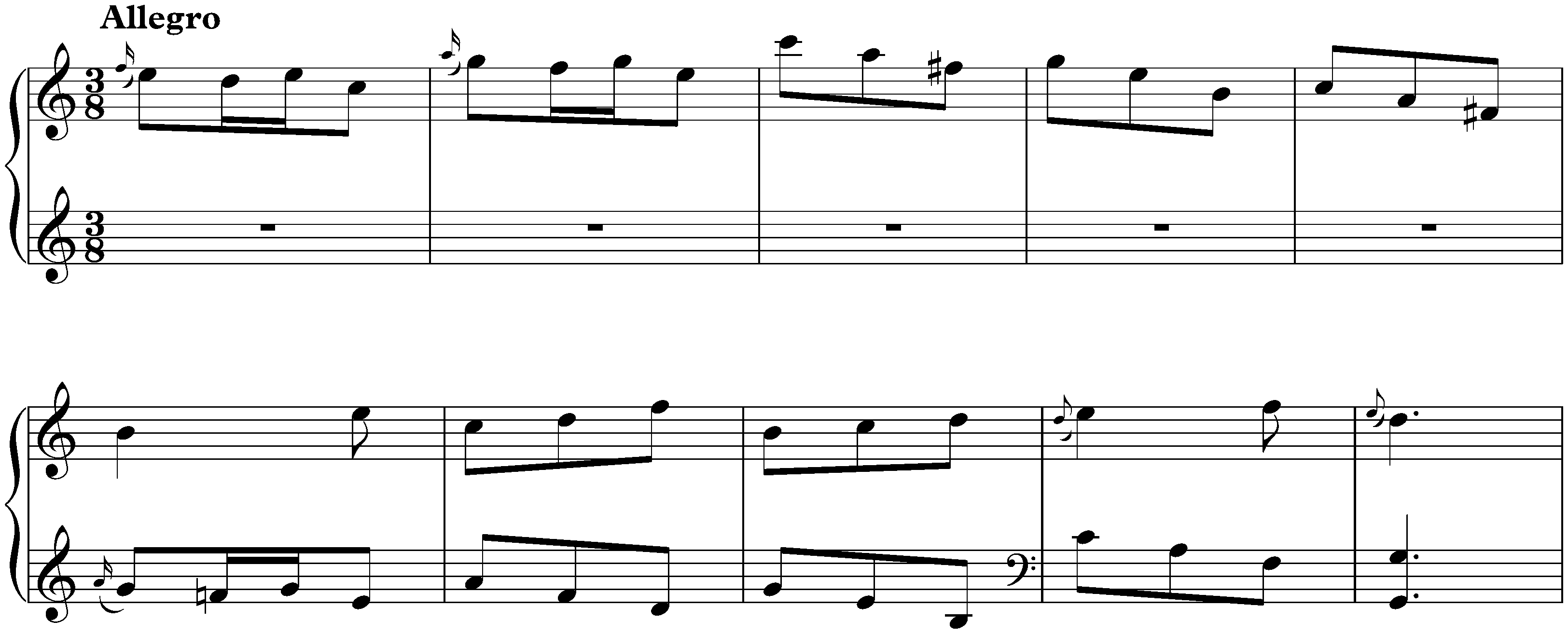 Sonata in C major, K. 243