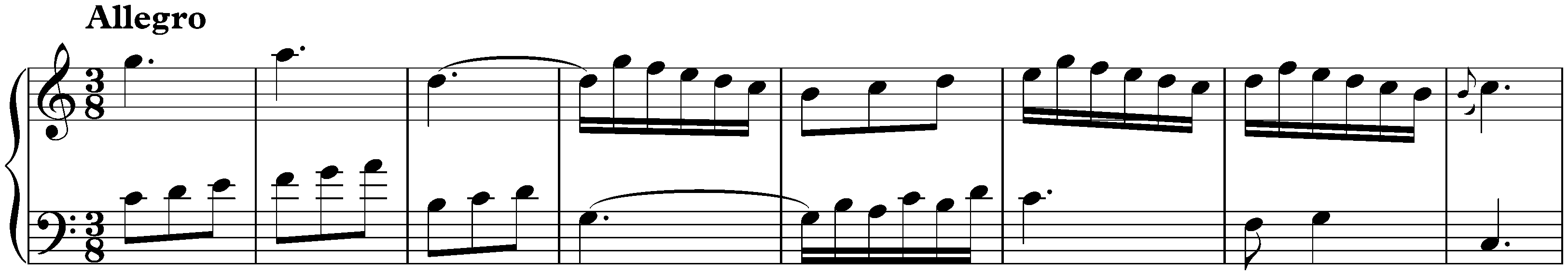 Sonata in C major, K. 255