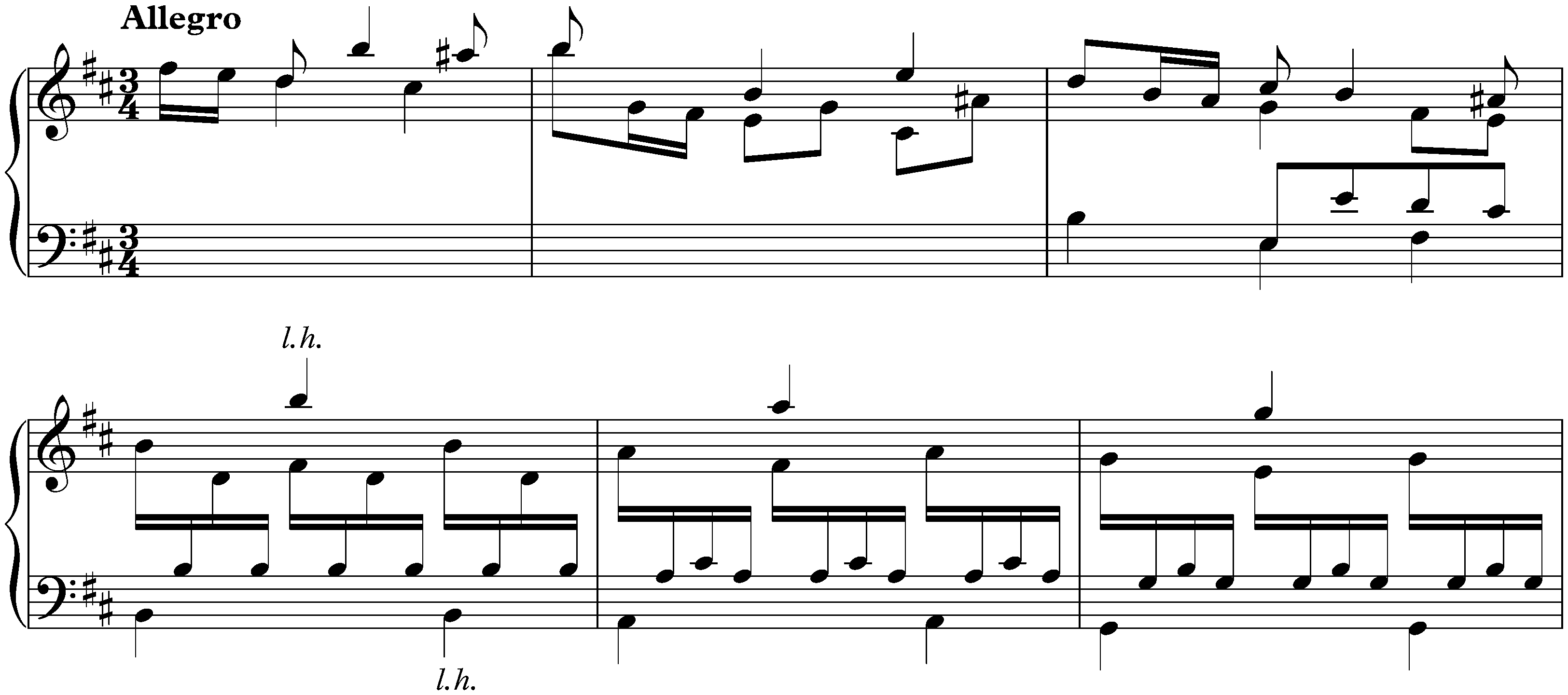 Sonata in B minor, K. 27