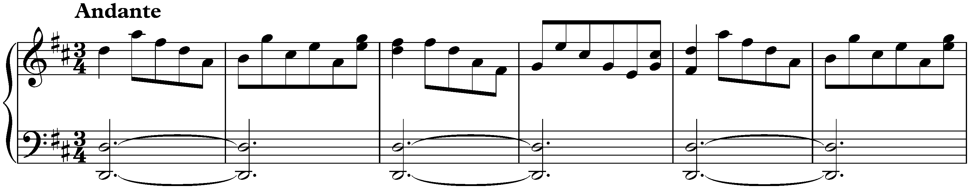 Sonata in D major, K. 281