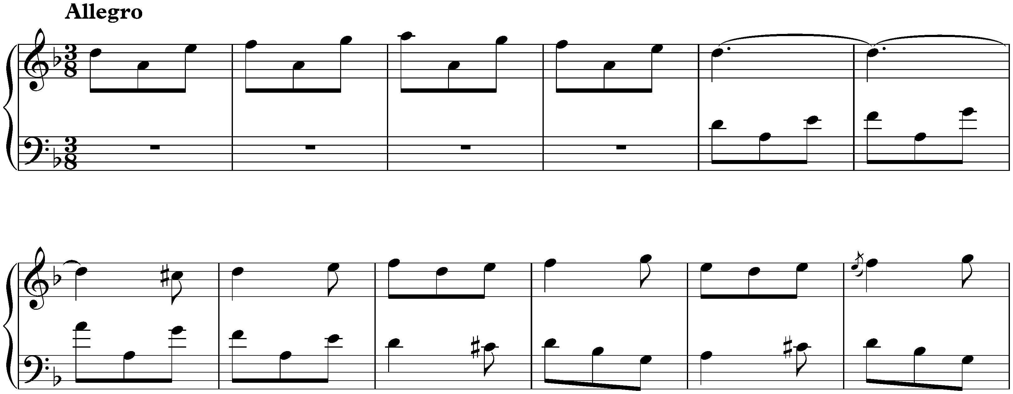 Sonata in D minor, K. 295