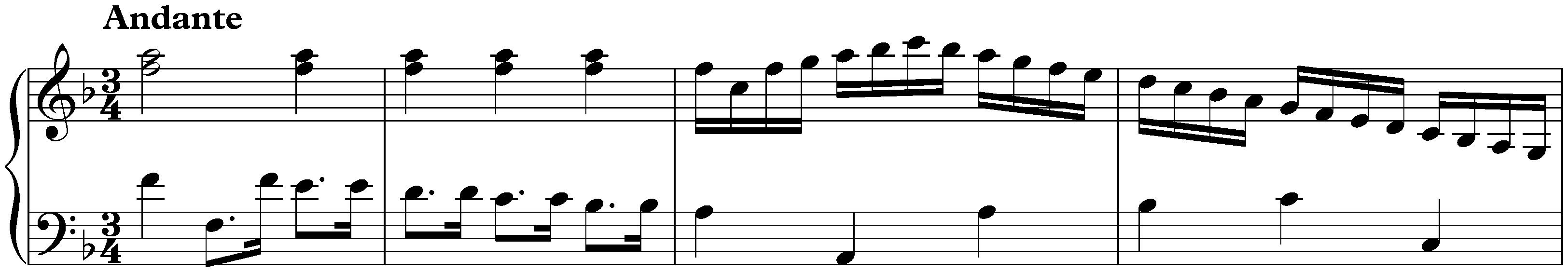Sonata in F major, K. 296
