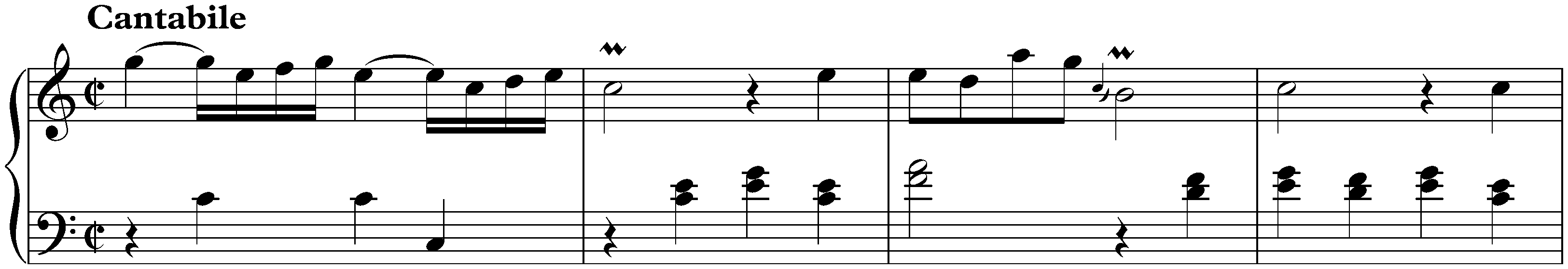 Sonata in C major, K. 308