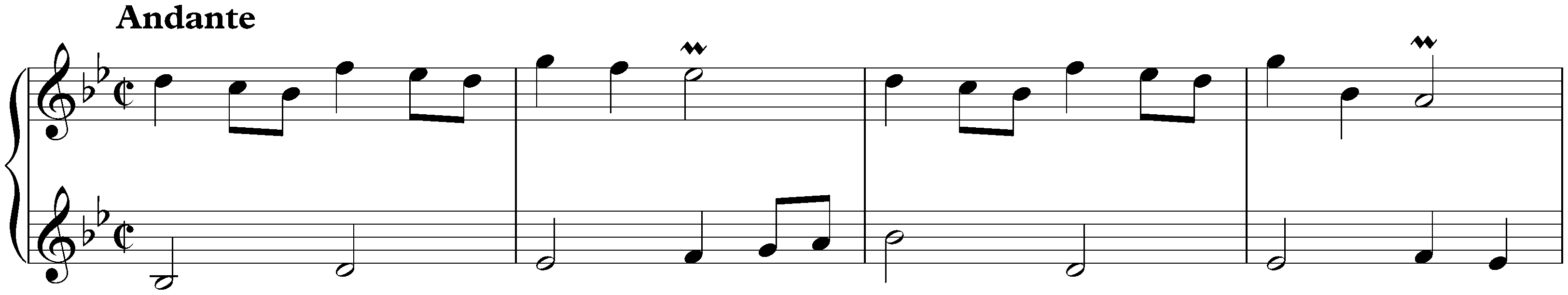 Sonata in B-flat major, K. 310