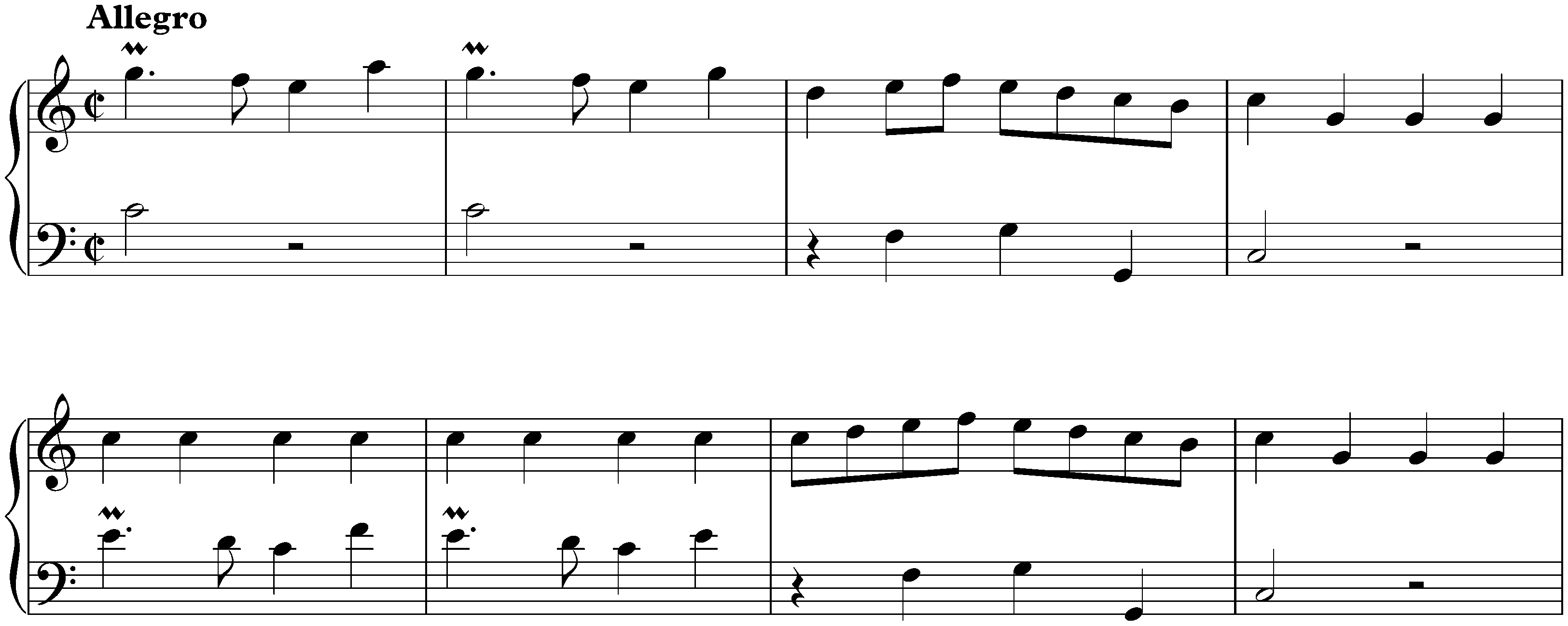 Sonata in C major, K. 329