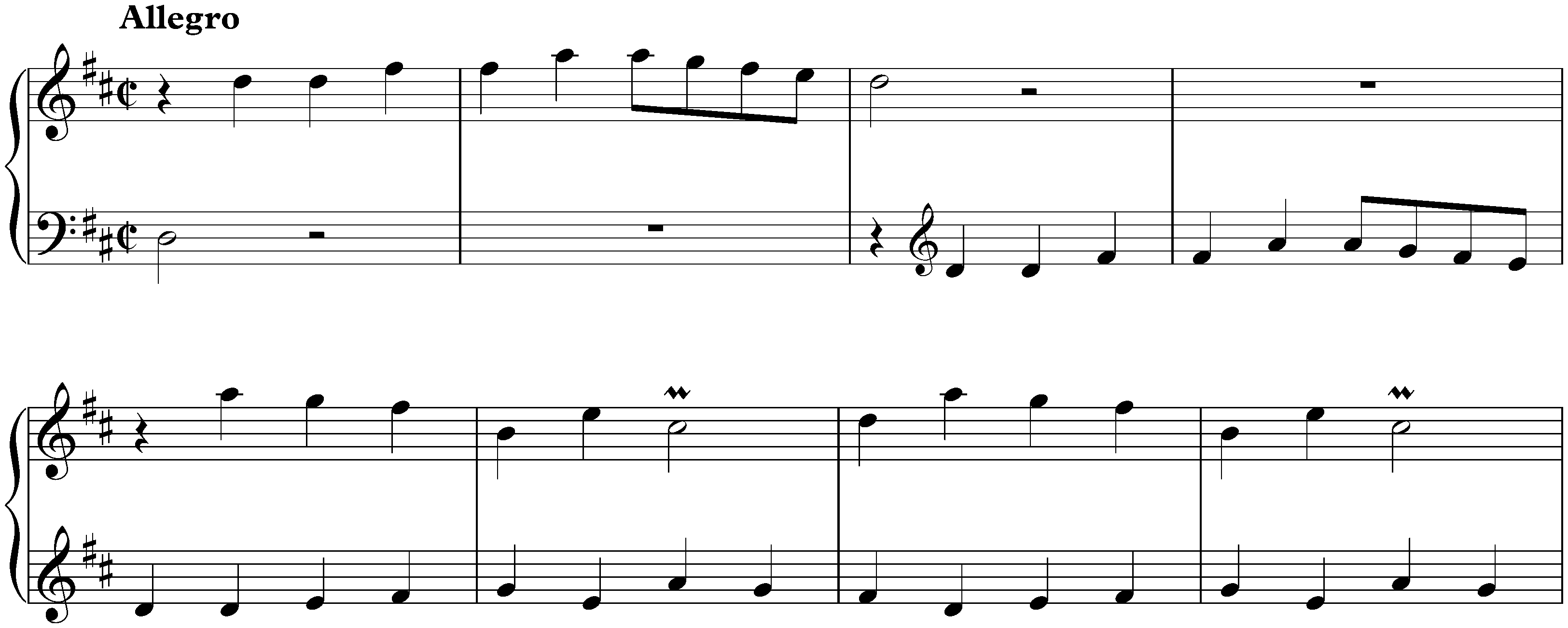 Sonata in D major, K. 333