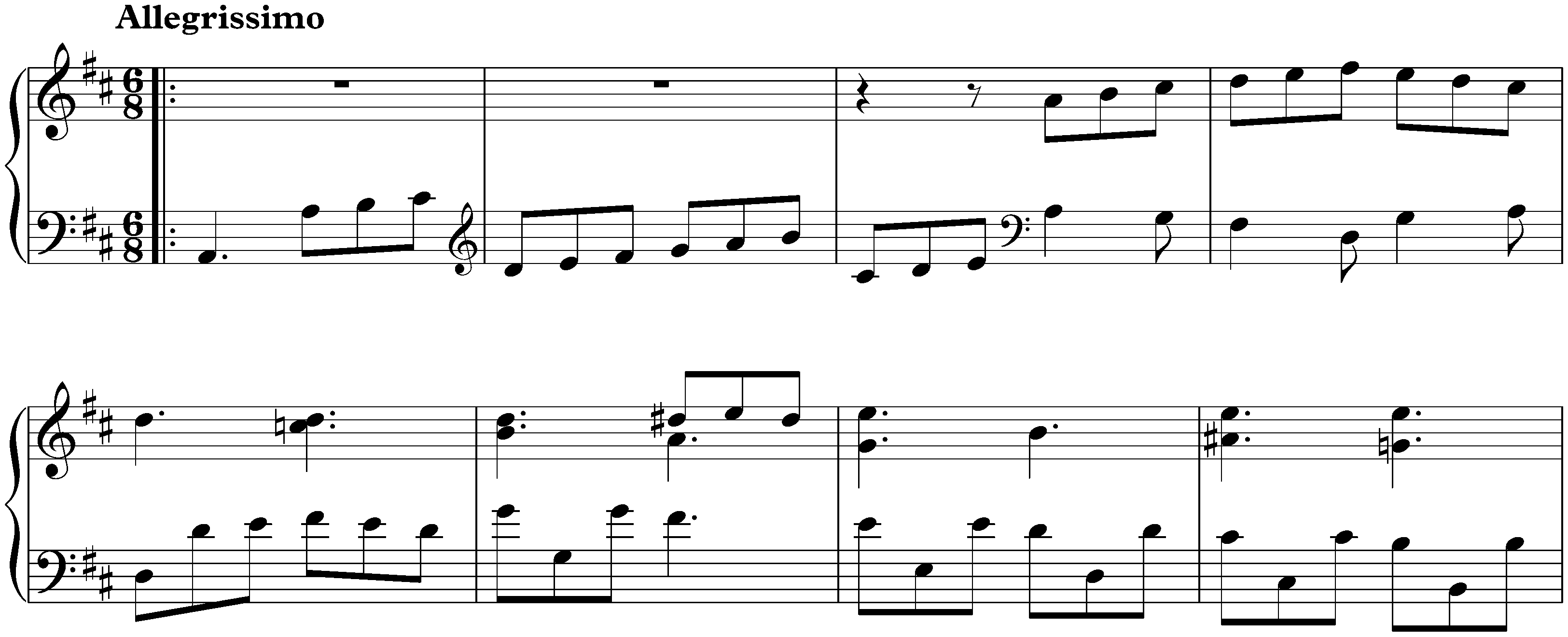 Sonata in D major, K. 333