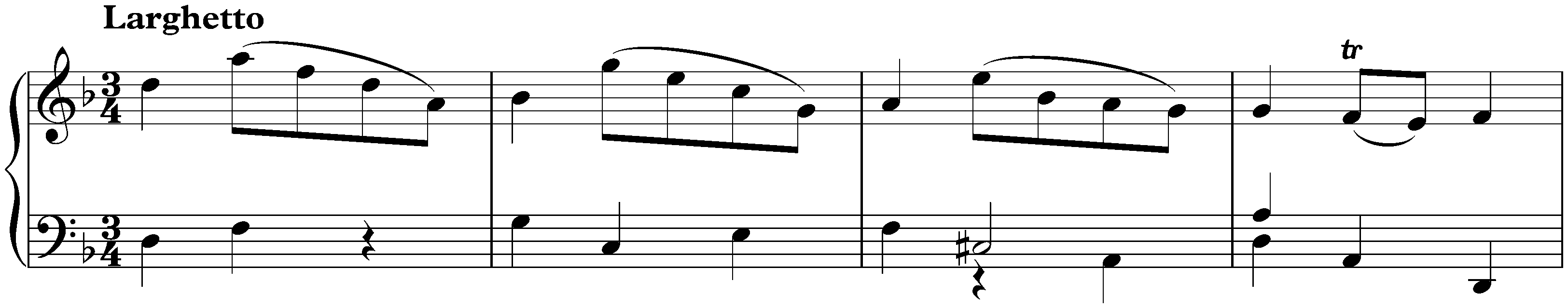 Sonata in D minor, K. 34