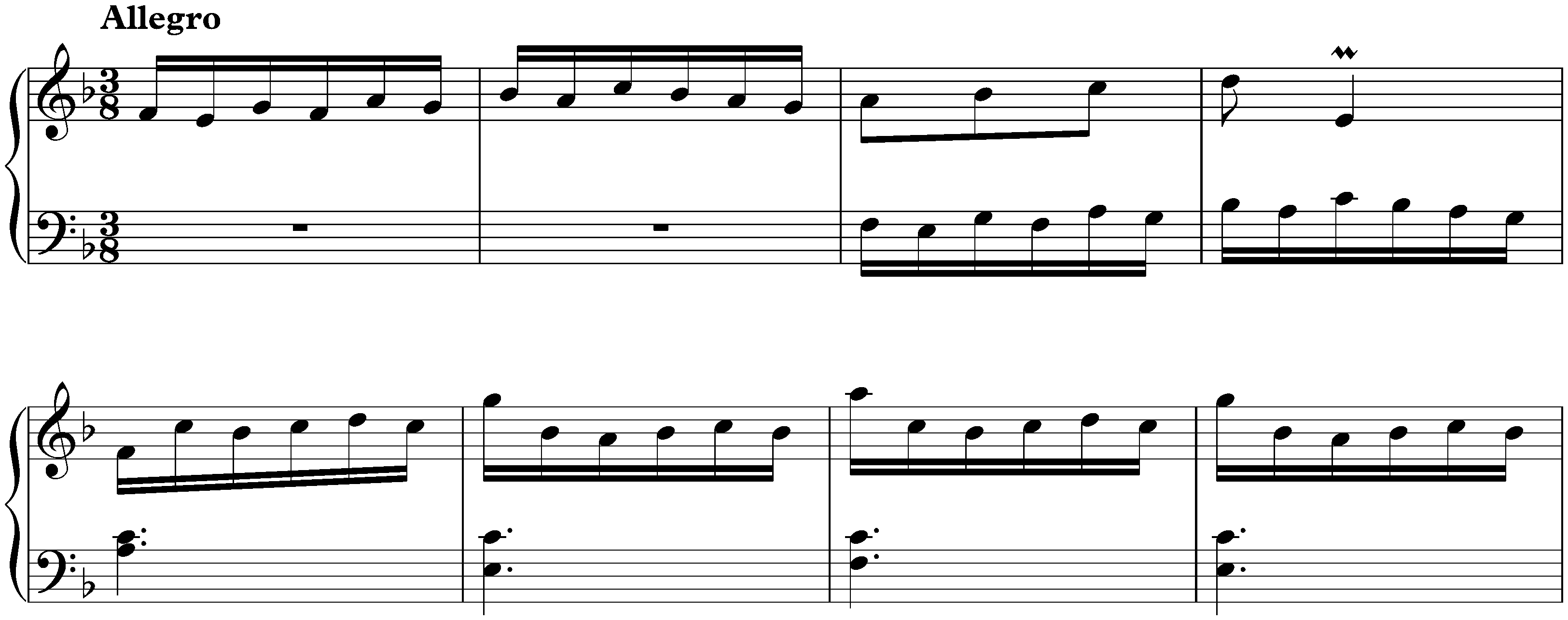 Sonata in F major, K. 349