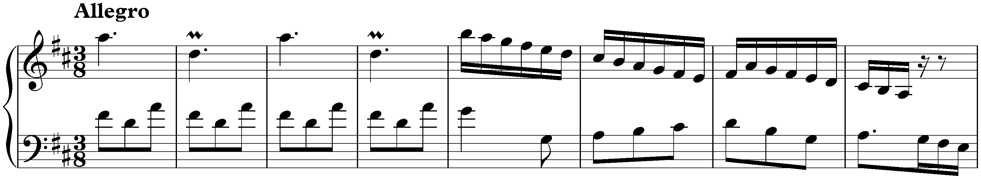 Sonata in D major, K. 353