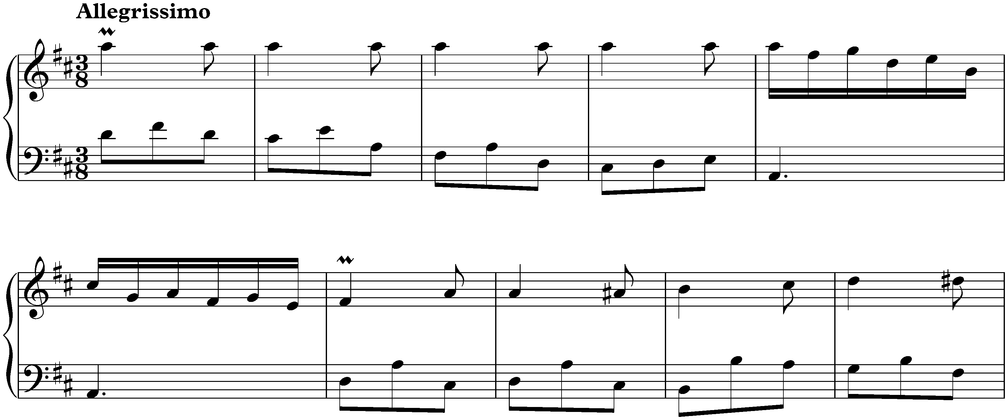 Sonata in D major, K. 359