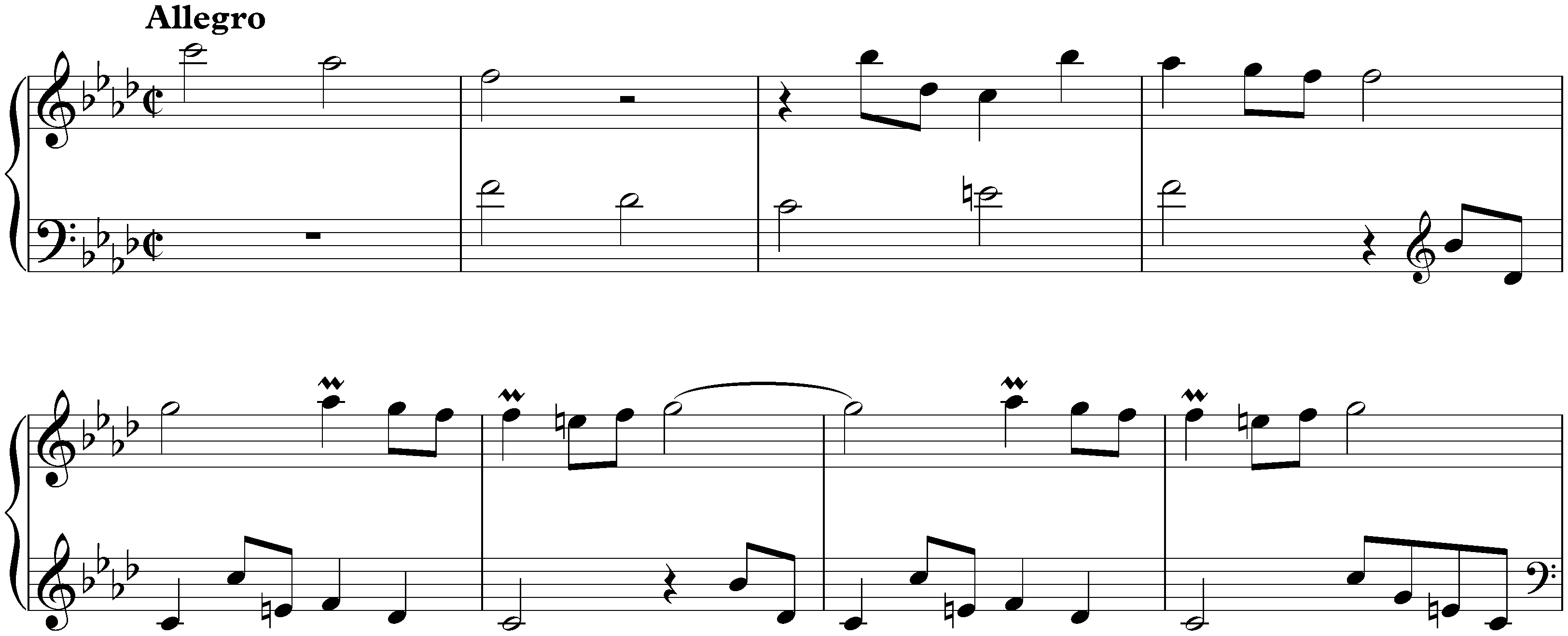 Sonata in F minor, K. 364