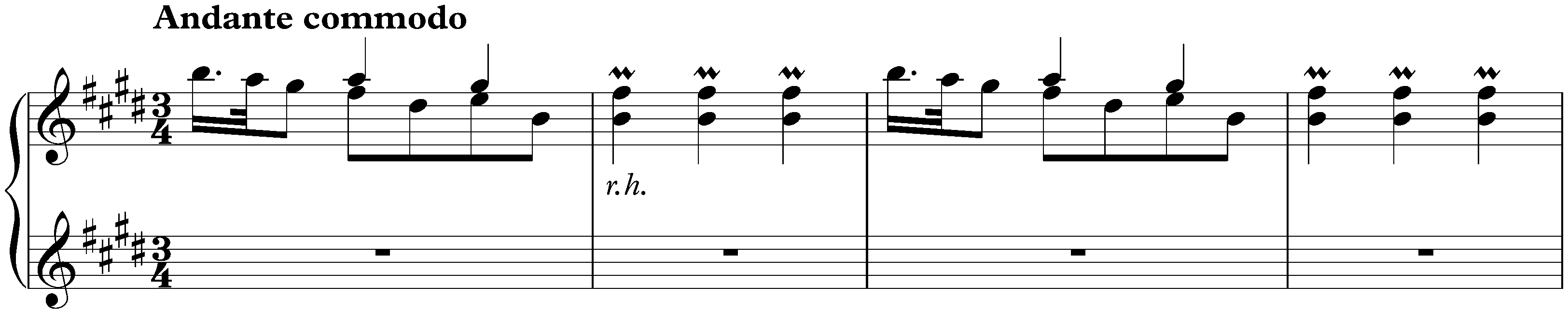 Sonata in E major, K. 380