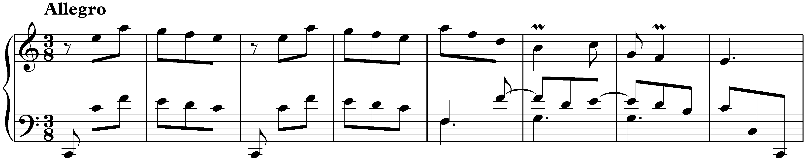 Sonata in C major, K. 385
