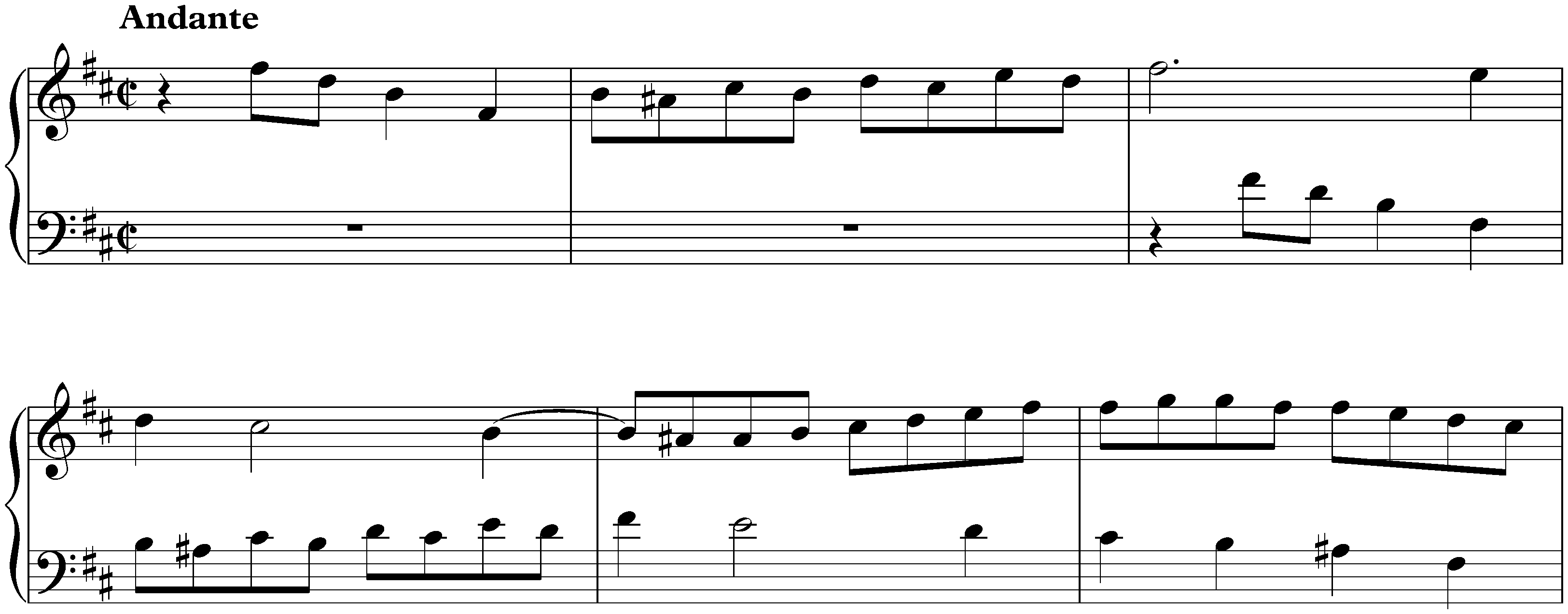 Sonata in B minor, K. 408