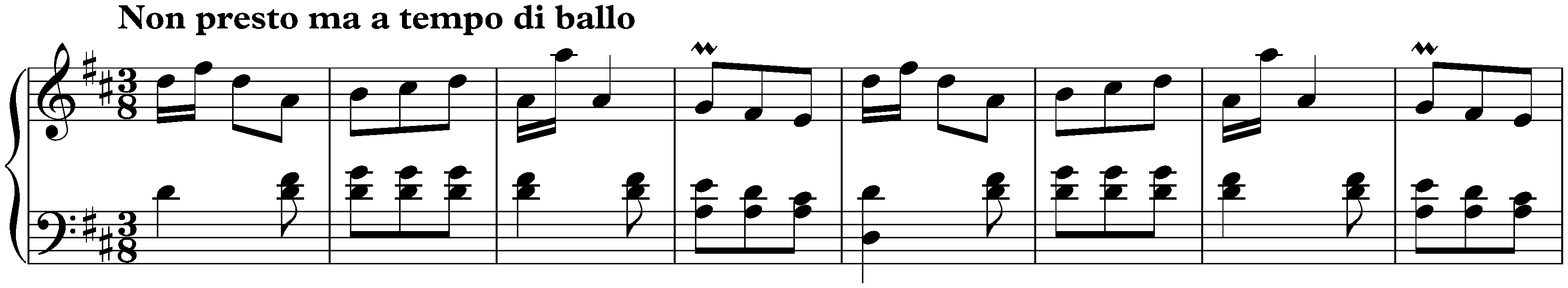 Sonata in D major, K. 430