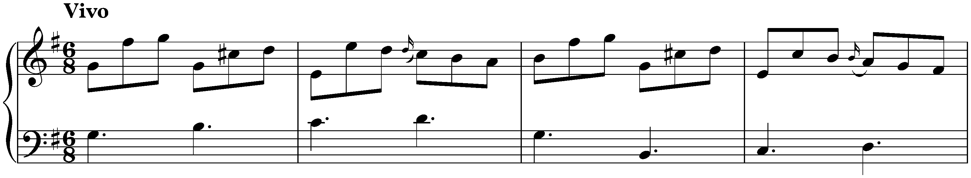 Sonata in G major, K. 433