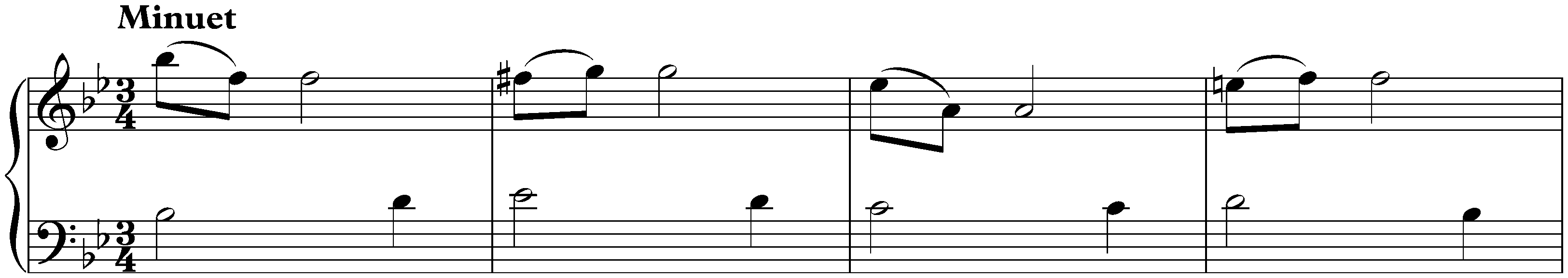 Sonata in B-flat major, K. 440