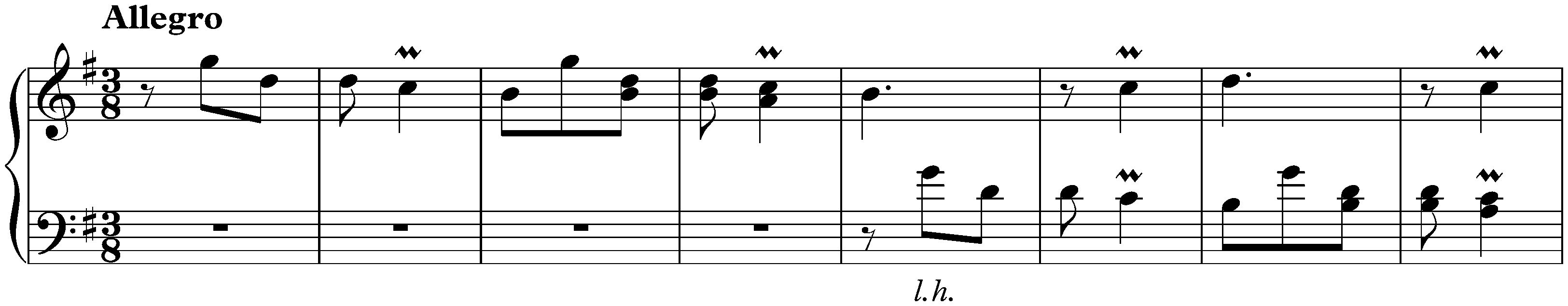 Sonata in G major, K. 449
