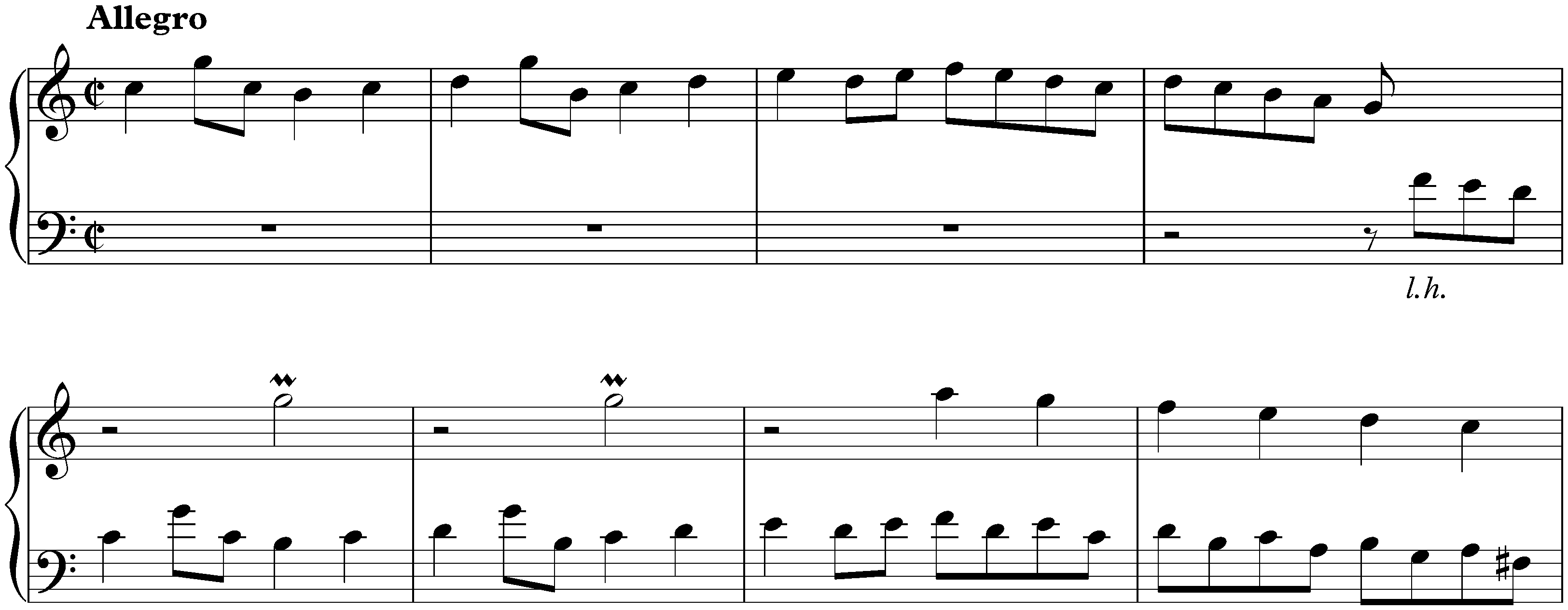 Sonata in C major, K. 460