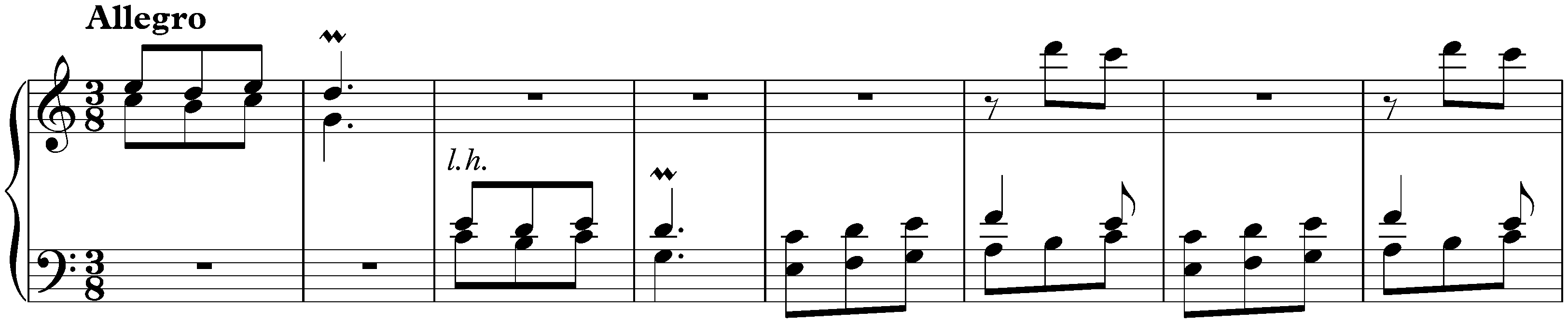 Sonata in C major, K. 461