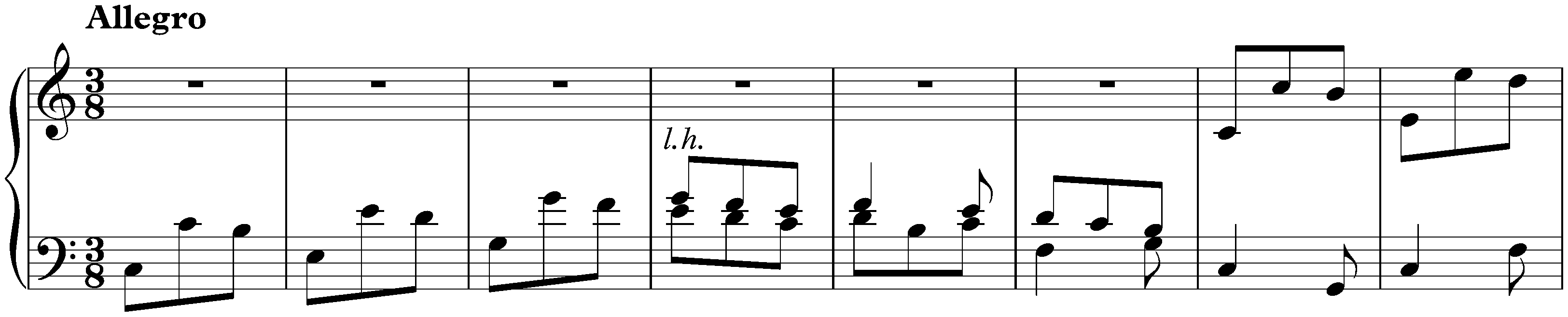 Sonata in C major, K. 465