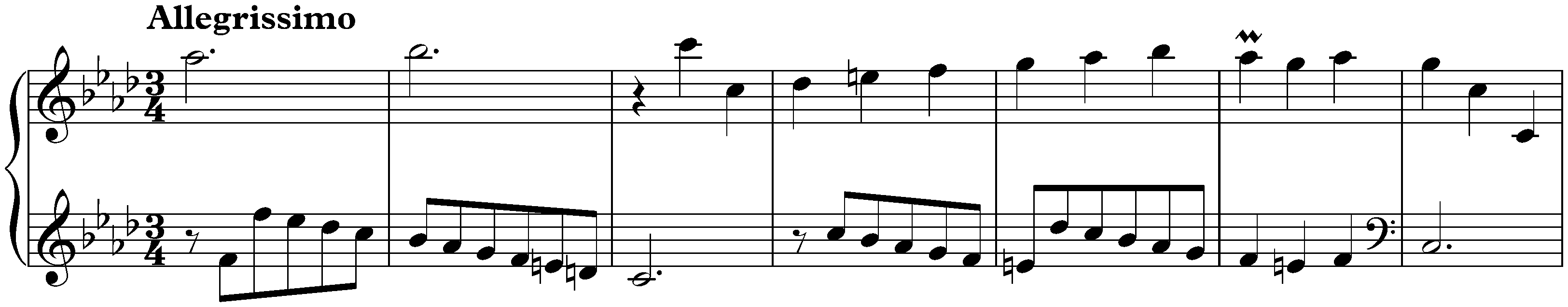 Sonata in F minor, K. 467