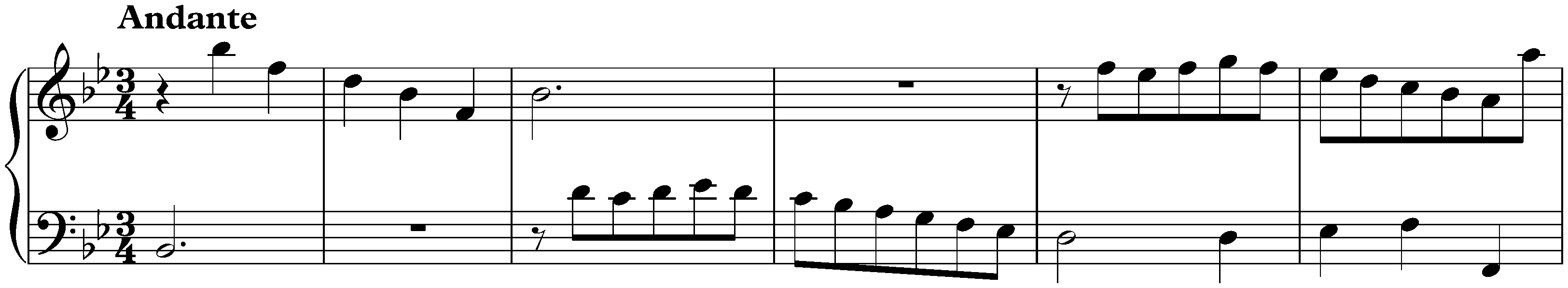 Sonata in B-flat major, K. 472