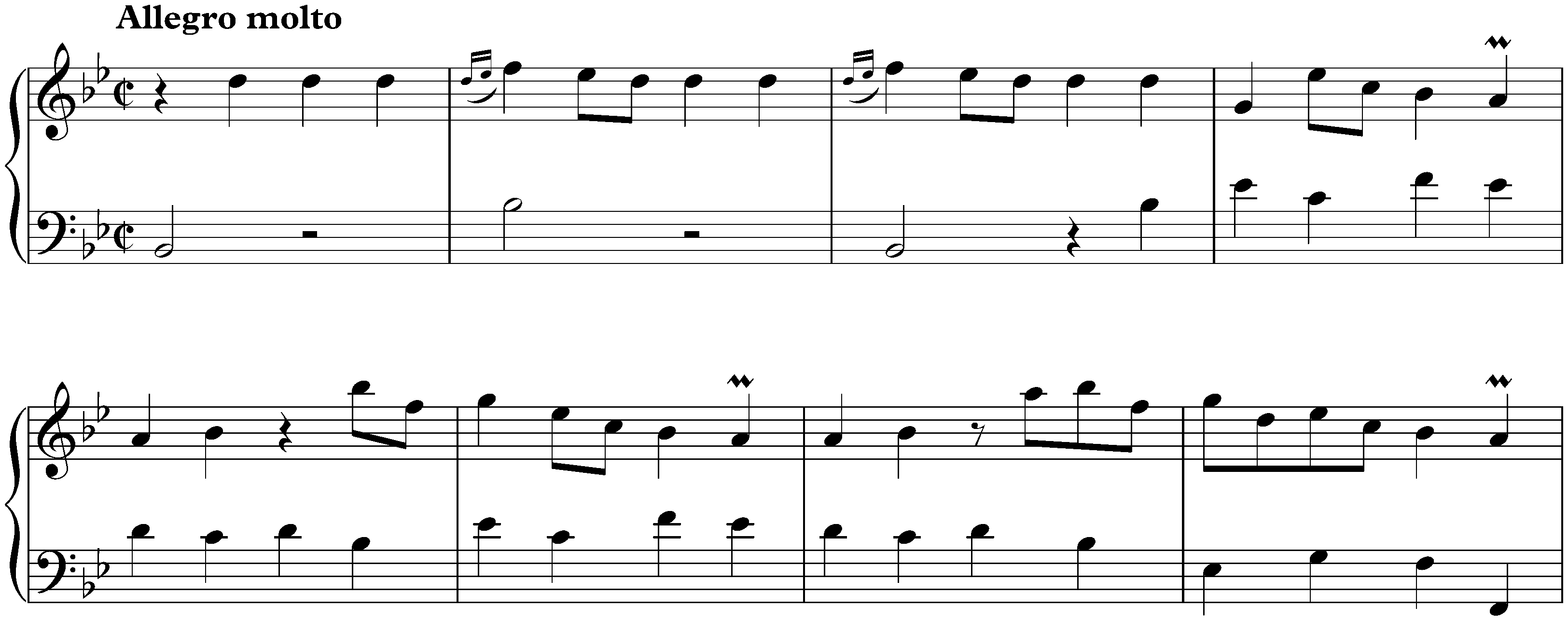 Sonata in B-flat major, K. 473