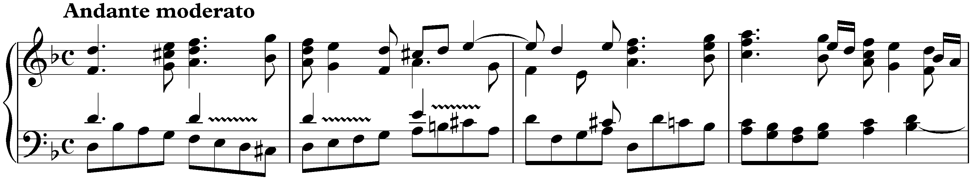 Sonata in D minor, K. 52
