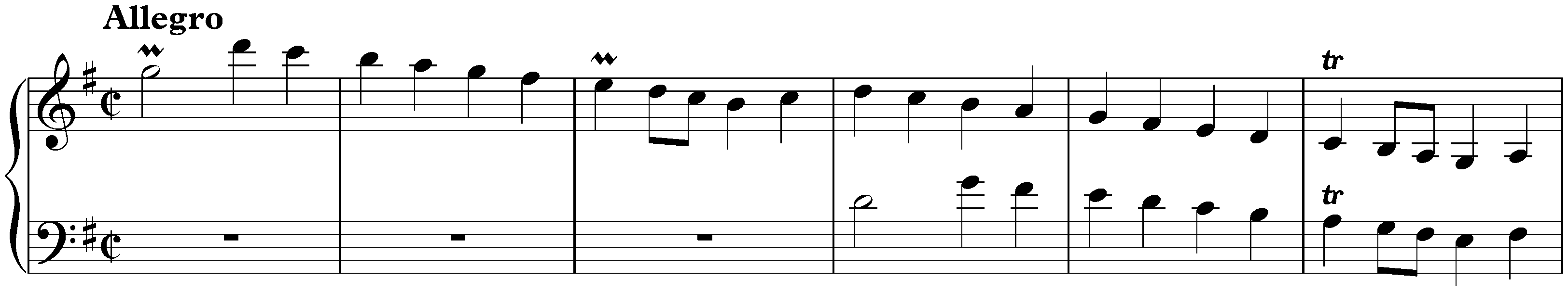 Sonata in G major, K. 522