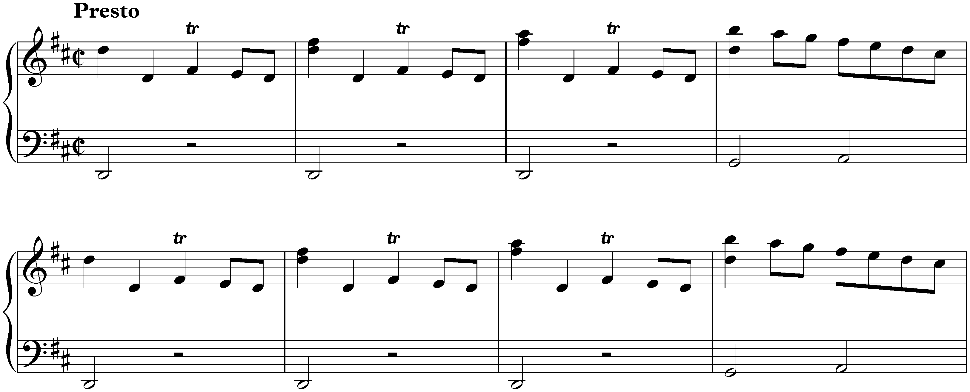 Sonata in D major, K. 53