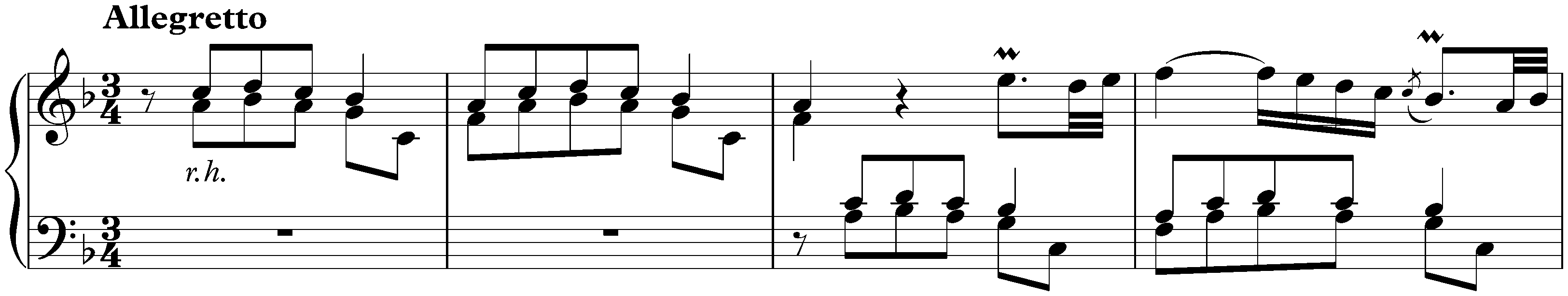 Sonata in F major, K. 542