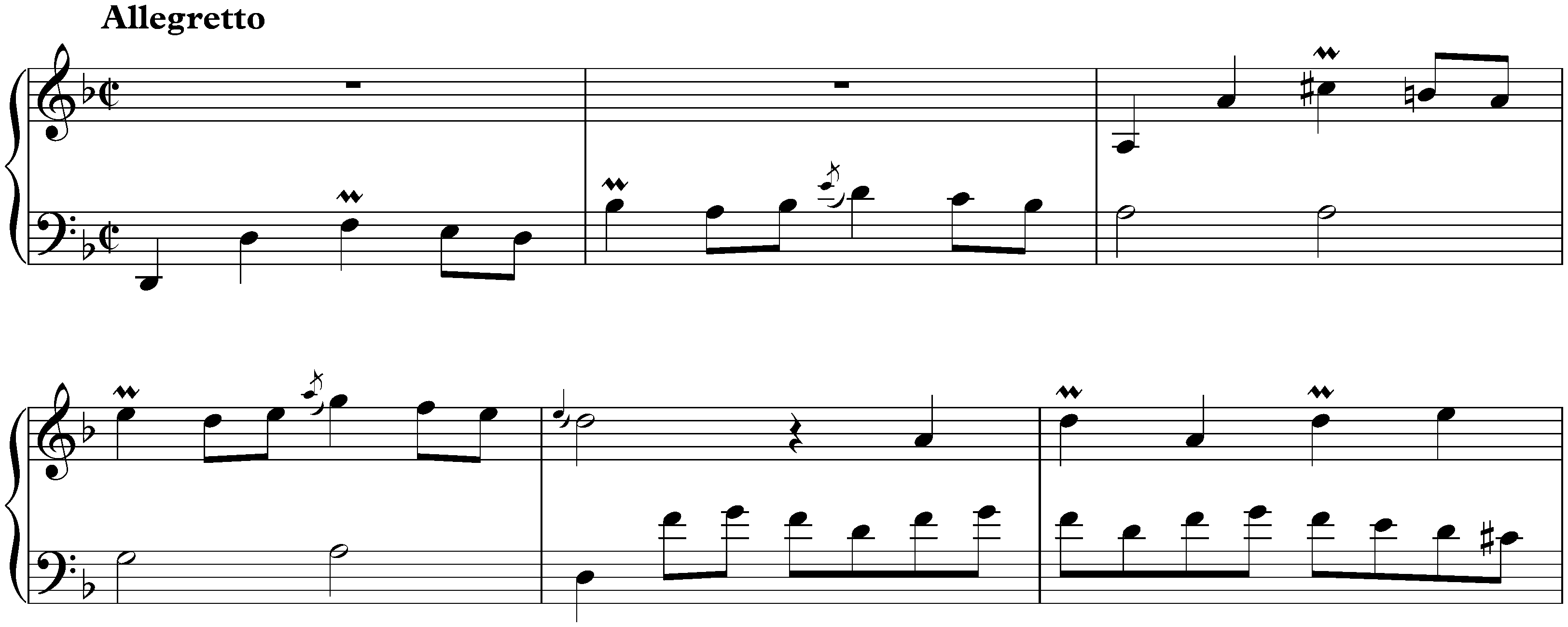 Sonata in D minor, K. 552