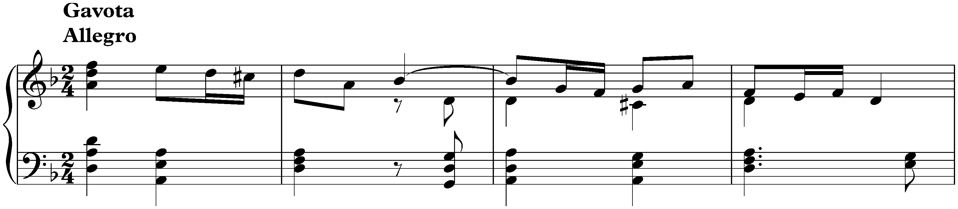 Sonata in D minor, K. 64