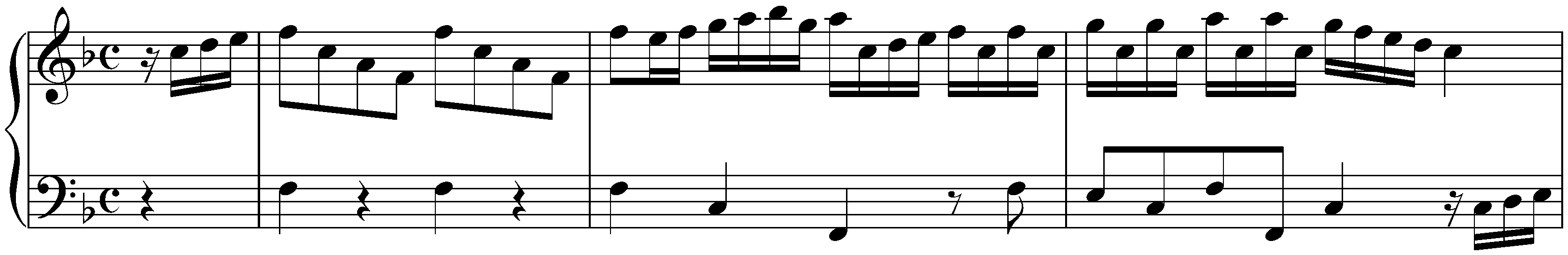 Sonata in F major, K. 85