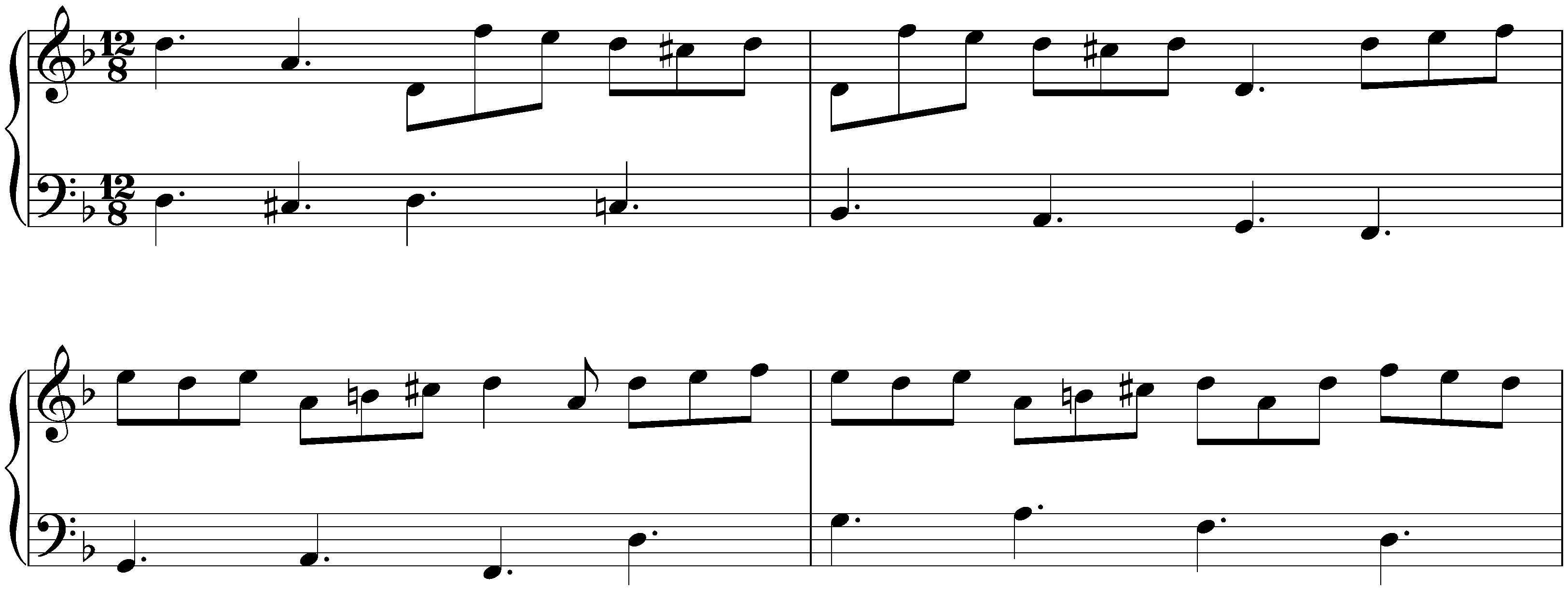 Sonata in D minor, K. 90; 3.