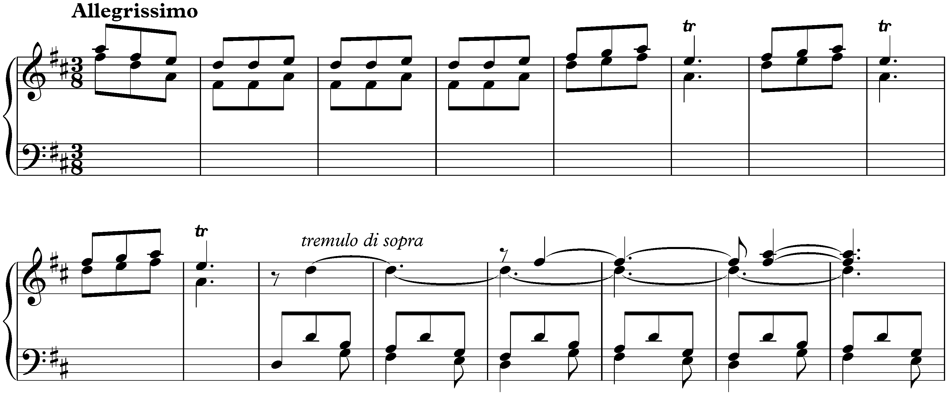 Sonata in D major, K. 96