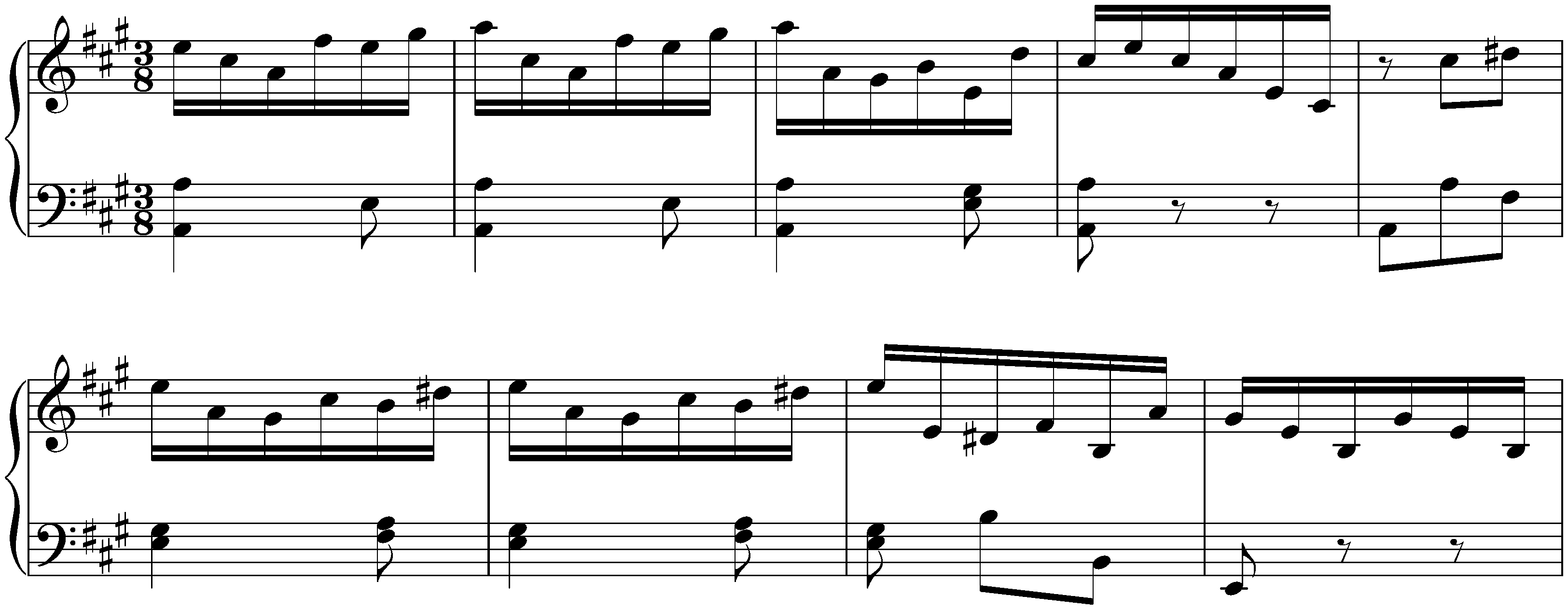 Sonatas found in Barcelona; 2. A major