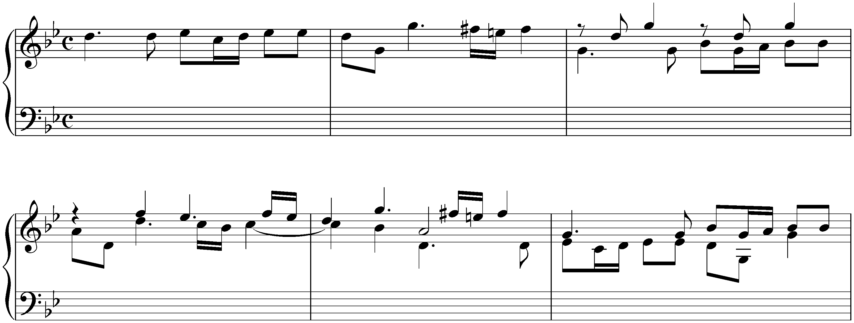 Sonatas found in Bologna; 1. G minor
