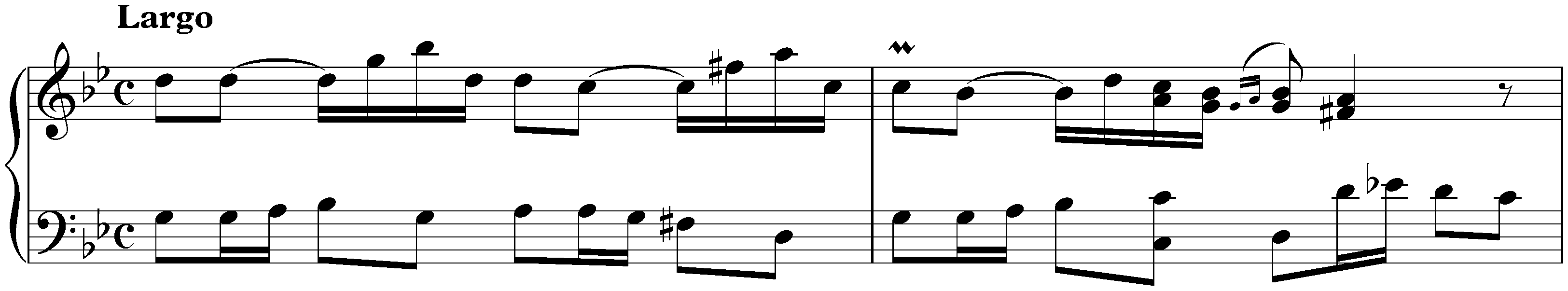 Sonatas found in Montserrat; 3. G minor