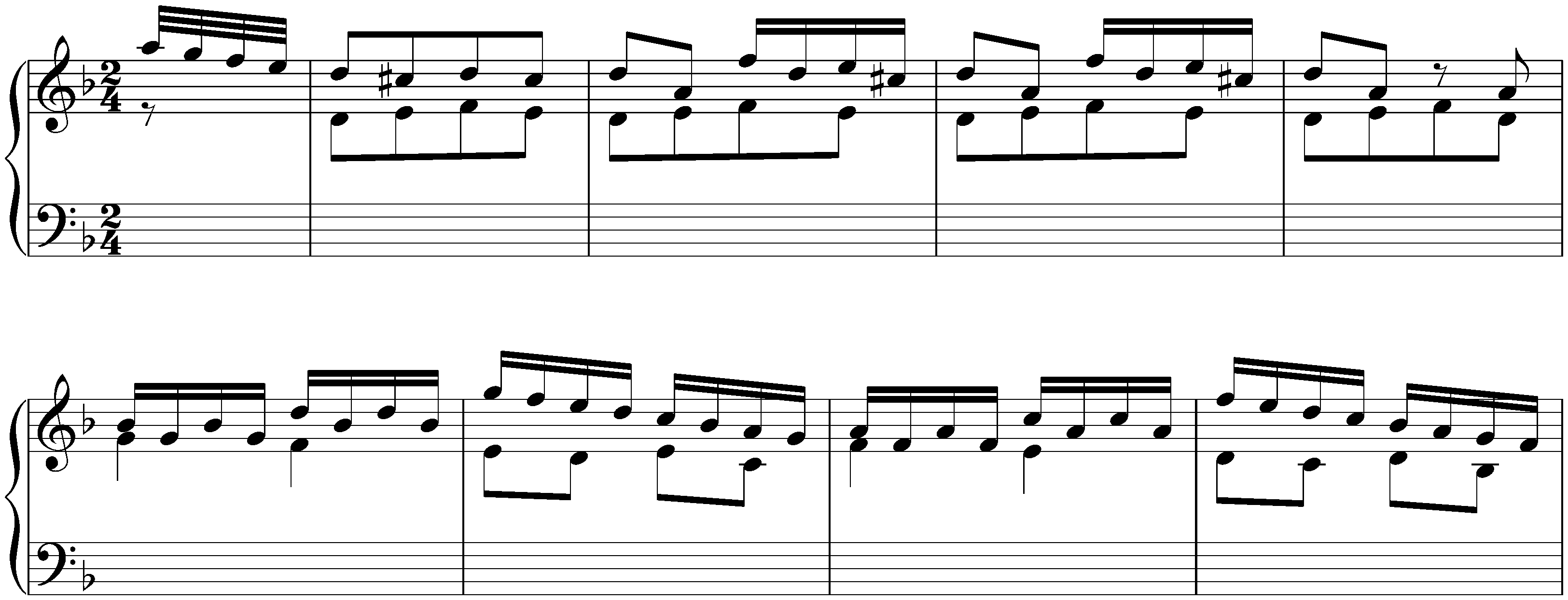 Sonatas found in New York; 2. D minor